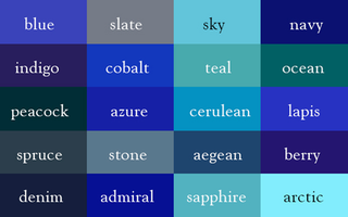 Illustration for article titled These neat charts will help you name the colors properly